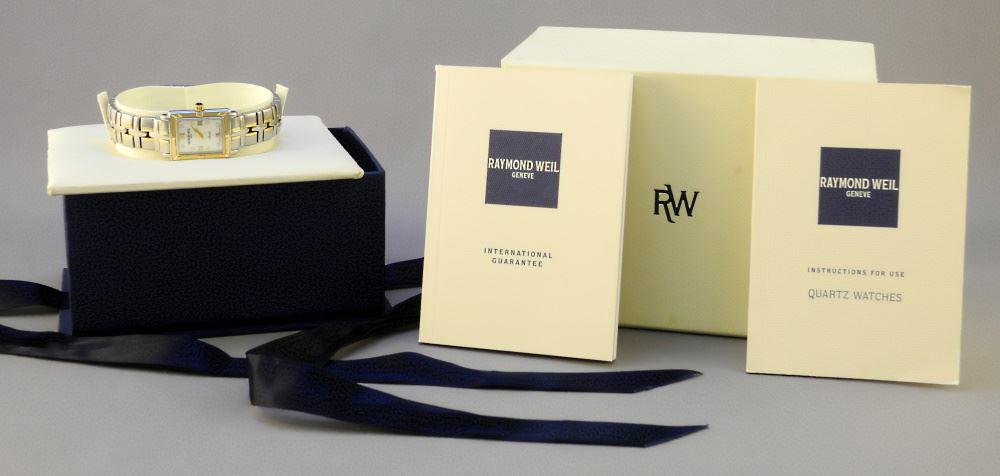 Raymond Weil Parsifal Ladies Wrist- watch, Stainless & 18K. (1 of 7)