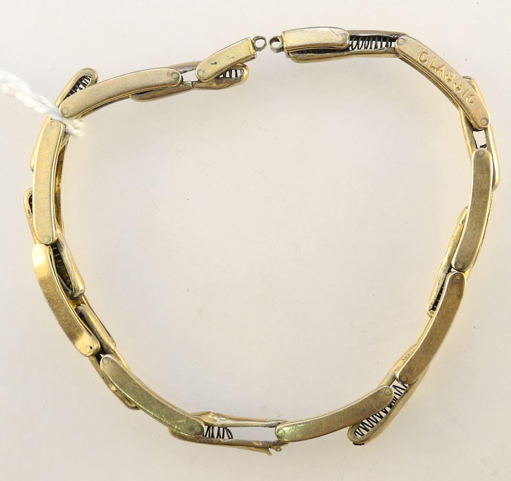 9K Gold Flexible Watch Strap, 5.6 Grams. (1 of 2)