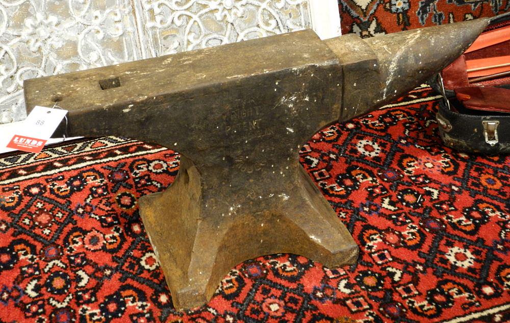 Peter Wright Patent Anvil #1-0-6, 23 1/2" Length. (1 of 2)