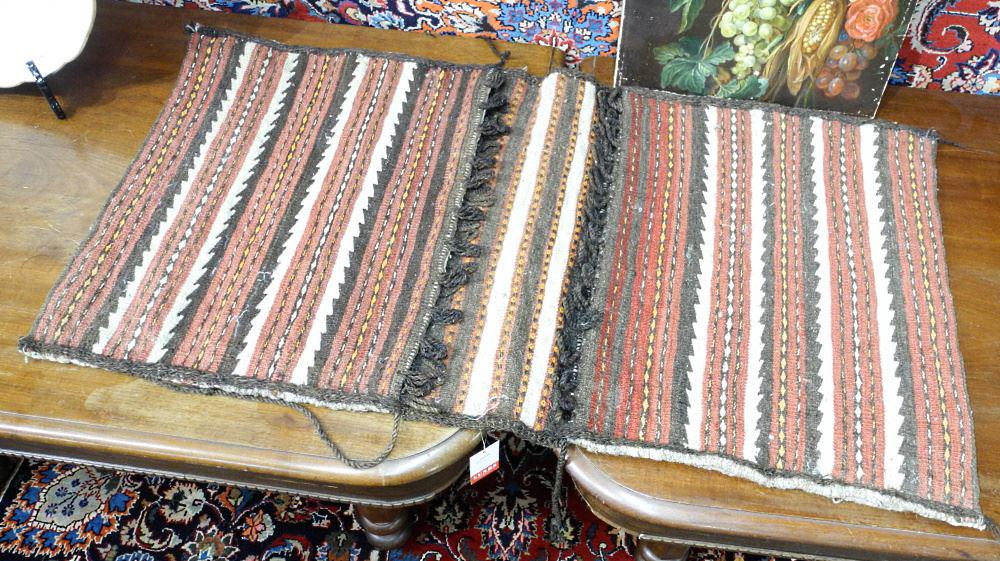 Afghan Wool Saddle Bag. (1 of 3)