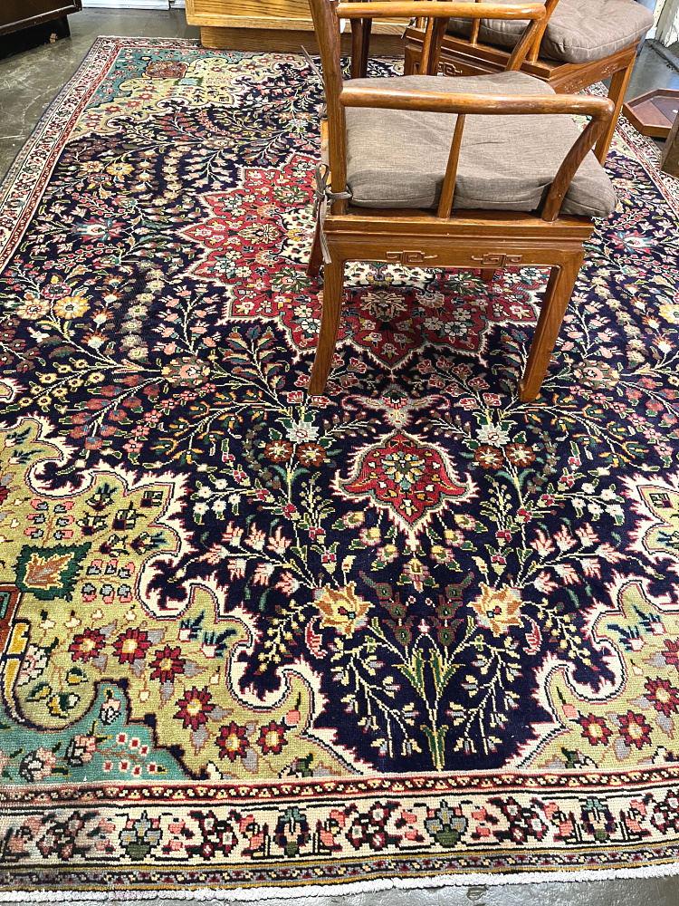 Tabriz Carpet, Approximately 10'6" x 7'3". (1 of 1)