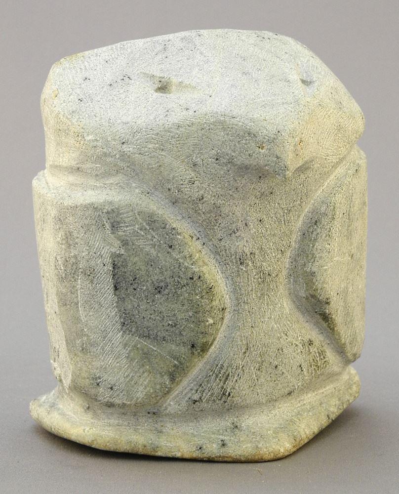 Stone Carving Signed H. Tvik NWT 1957, 4 1/2" High. (1 of 3)