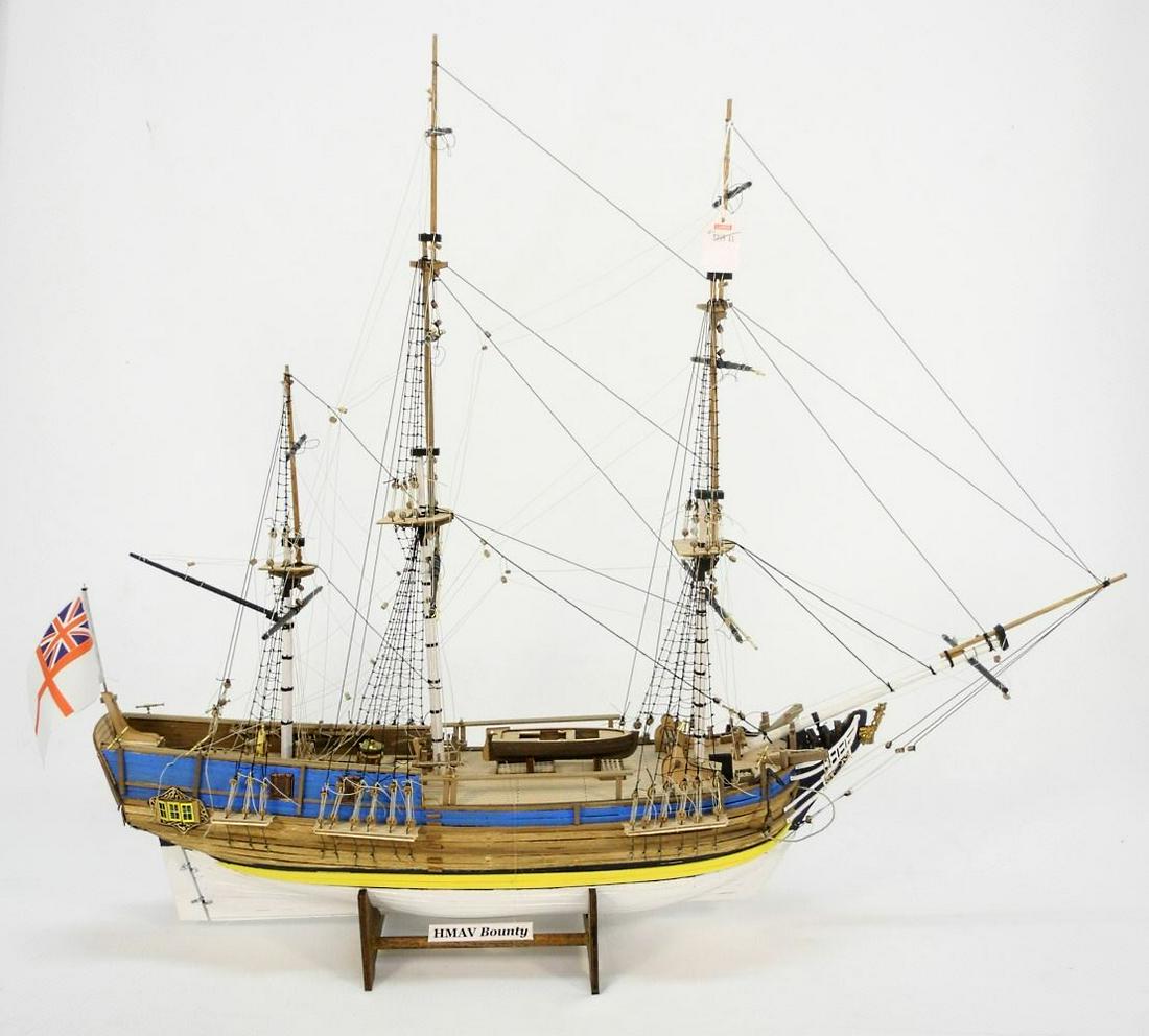 Ships Model: HMAV Bounty, 33" length. (1 of 1)