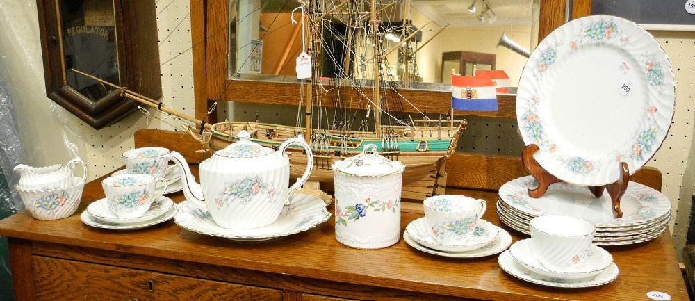 Aynsley China Set. (1 of 2)