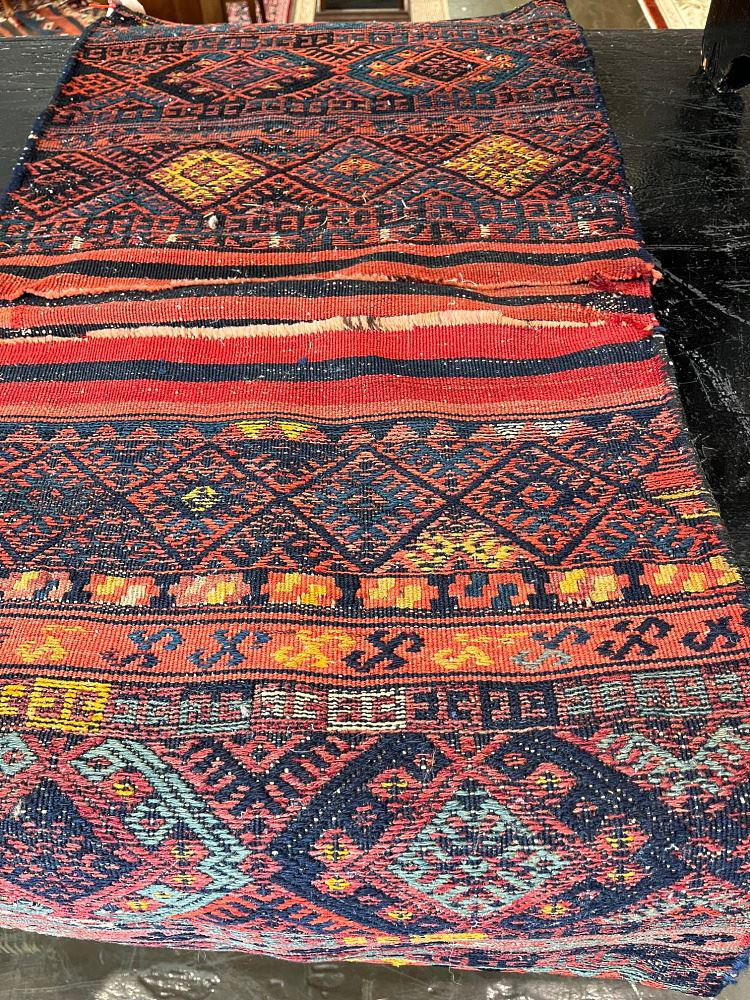 Turkish (Malatya) Donkey Bag, Approximately 4'1" x 1'10".: Turkish (Malatya) Donkey Bag, Approximately 4'1" x 1'10".