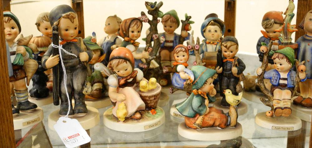 Collection of Hummel Figurines. (1 of 1)