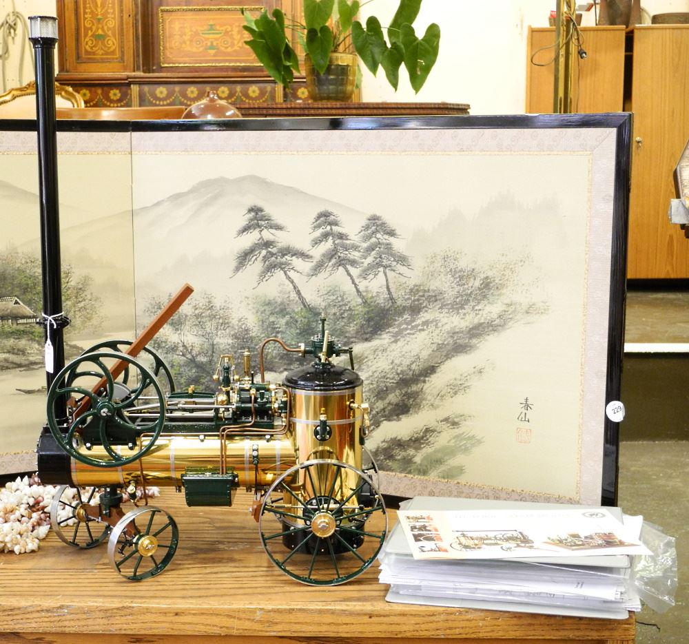 "Merlin" 1/10th Scale Model Portable Agricultural Engine with Instruction (1 of 3)