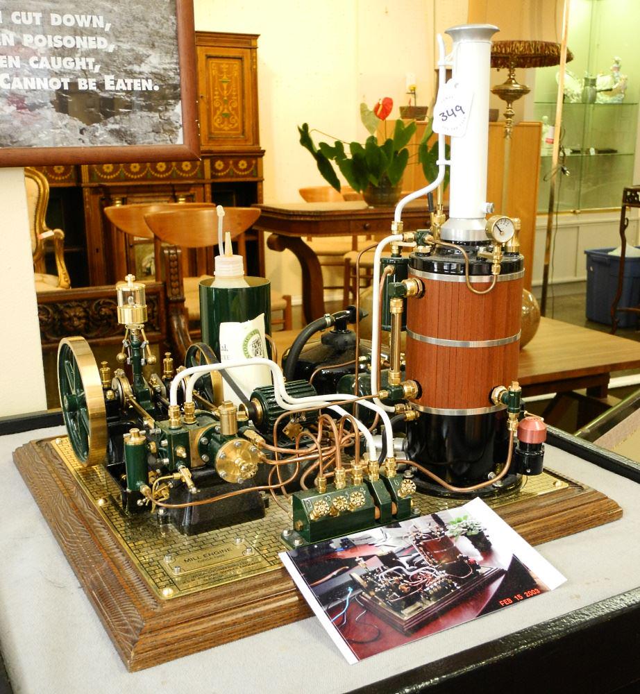 "York Bolton" 1/24th Scale Model Steam Plant & Mill Engine with Instructions. (1 of 4)