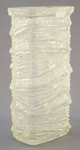 Whitefriars Glass Vase, 7 7/8" high.: Whitefriars Glass Vase, 7 7/8" high.