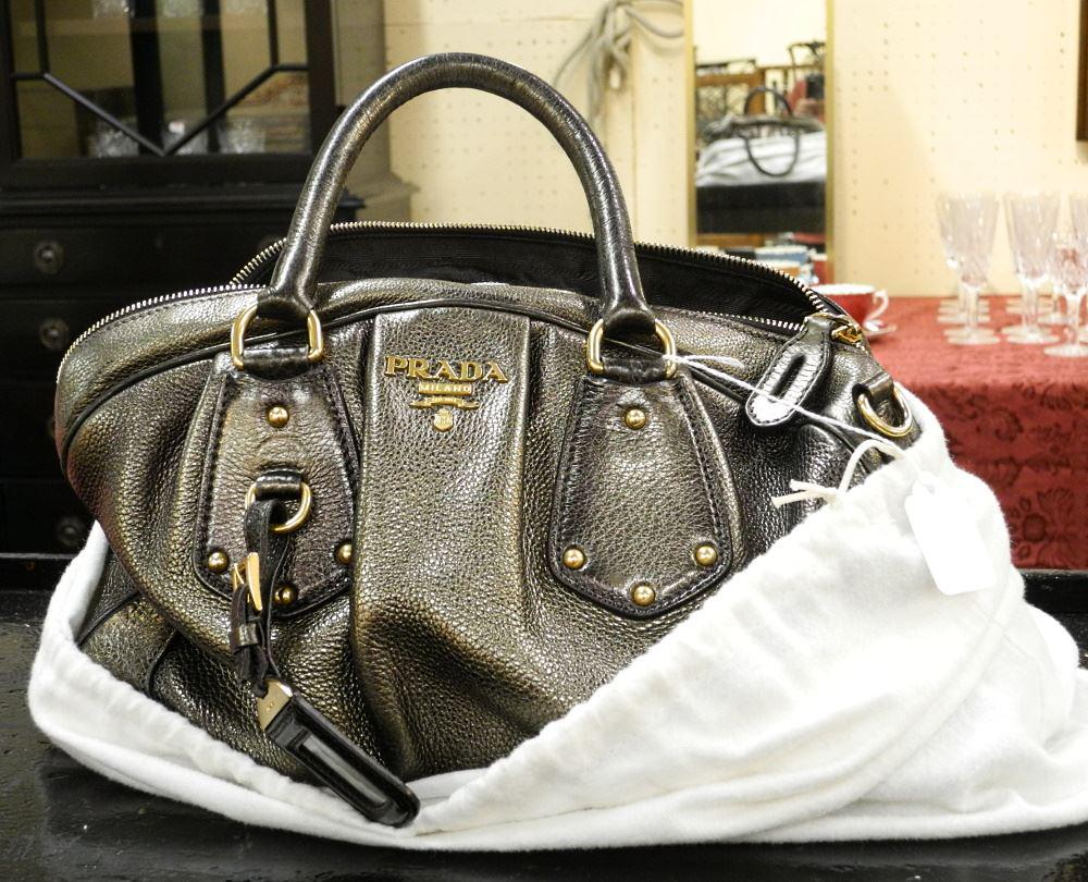 Prada Handbag with Soft Bag. (1 of 3)