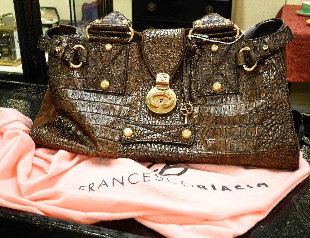 Francesco Biasia Handbag with Soft Bag. (1 of 4)