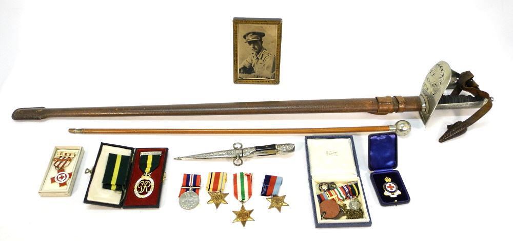 Collection of Militaria in the Name Dr. John Stanley Miller. (1 of 9)