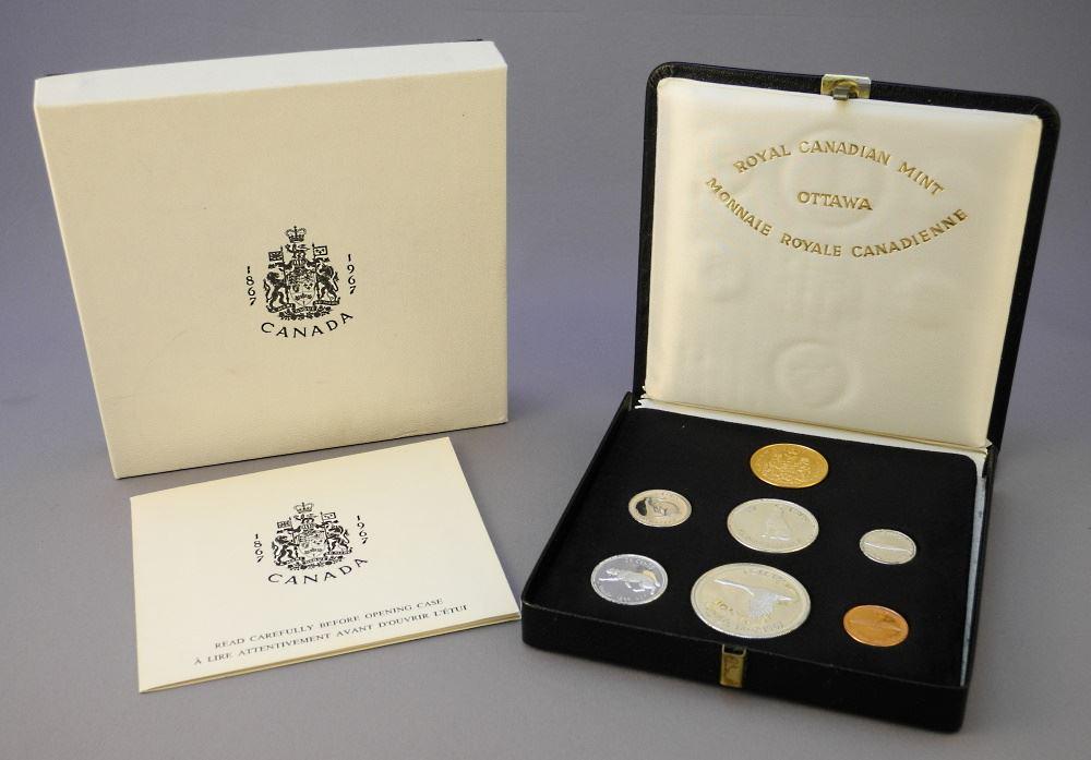 1867 Canada Centennial Proof Set. (1 of 6)