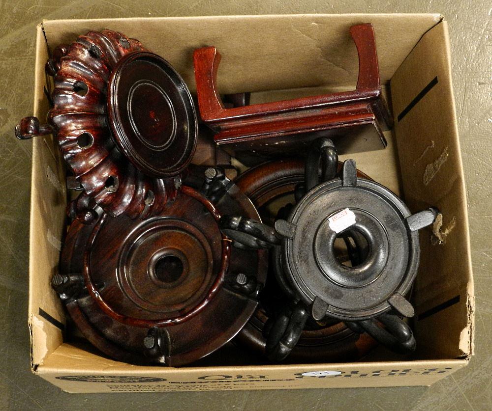 Collection of Chinese Vase Stands. (1 of 1)