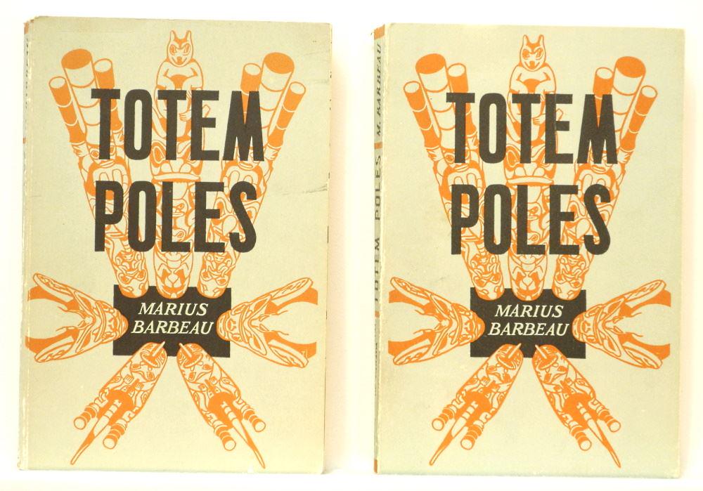 Book: Totem Poles: M. Barbeau: National Museum of Canada Vol.1 & 2.: Book: Totem Poles: M. Barbeau: National Museum of Canada Vol.1 & 2.