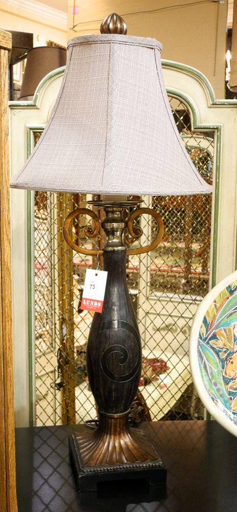 Pair of Domo "Gretta" Table Lamps, 30 1/2" High. (1 of 2)