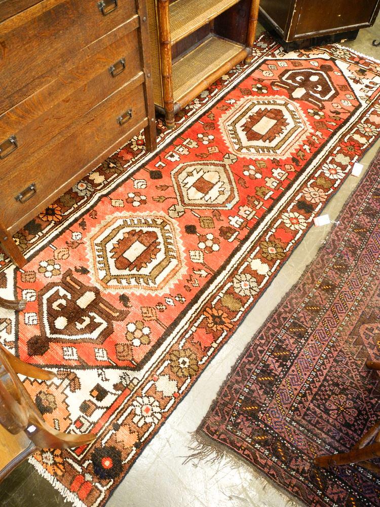 Bakhtiar Runner, Approximately 9' x 3'3". (1 of 2)