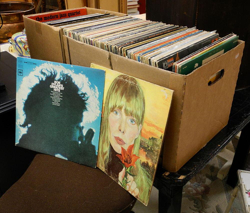 2 Boxes of 60's & 70's Vinyl LP Records. (1 of 1)