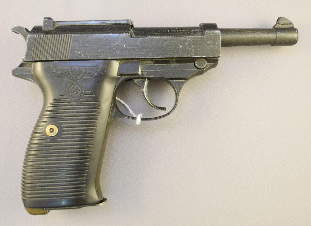 Replica Pistol: P38 Luger, 8 1/4" length. (1 of 2)