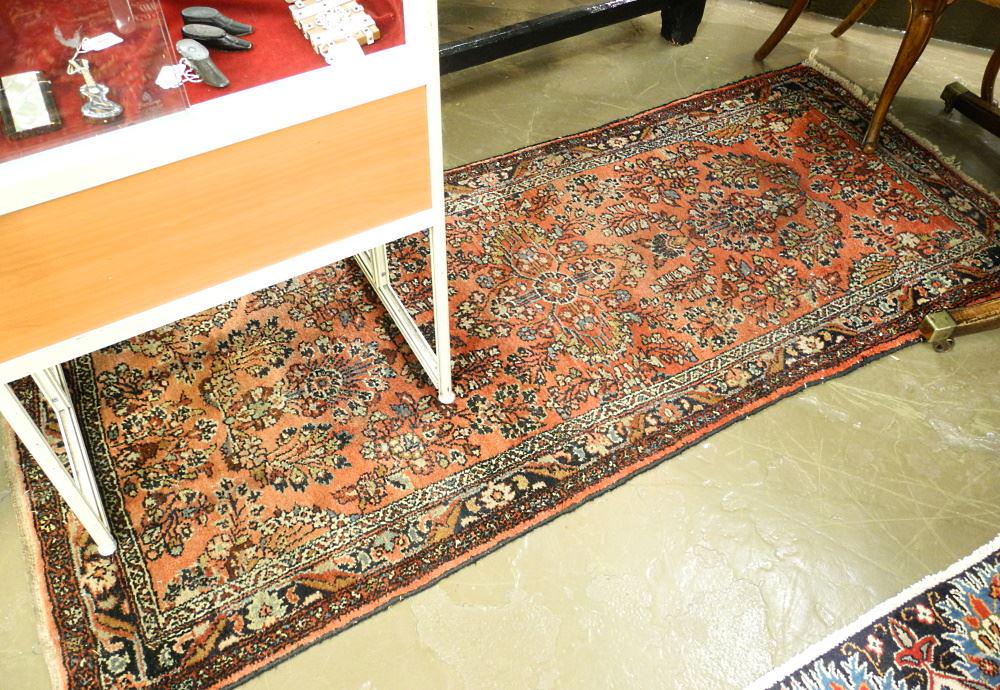 Handknotted Persian Wool Runner, 6'10" x 2'9" (1 of 2)