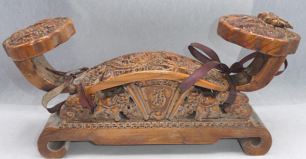 Southern Asia "Blessing of Abundance" Ruyi Sceptre, 13" wide, 20th C.: Southern Asia "Blessing of Abundance" Ruyi Sceptre, 13" wide, 20th C.