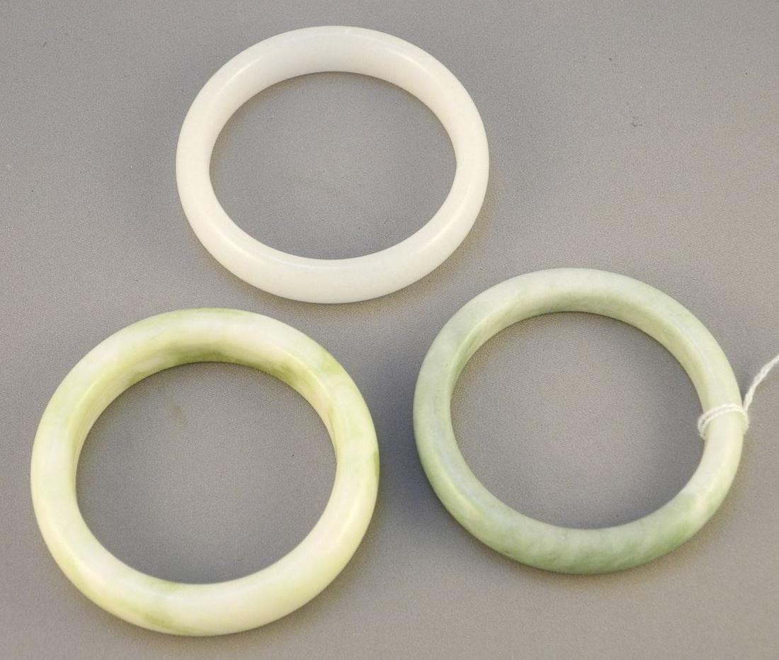 Three Jade Bangles. (1 of 1)