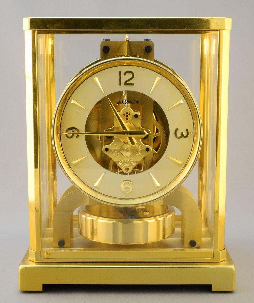 LeCoultre & Cie. Atmos Clock - serial # 77166, 8 7/8" x 7 1/8" x 5 1/4". (1 of 8)