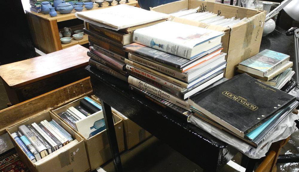 Collection of Glass Art & Design Reference Books & Journals, Various Titles, Huge Weight Noted (1 of 4)