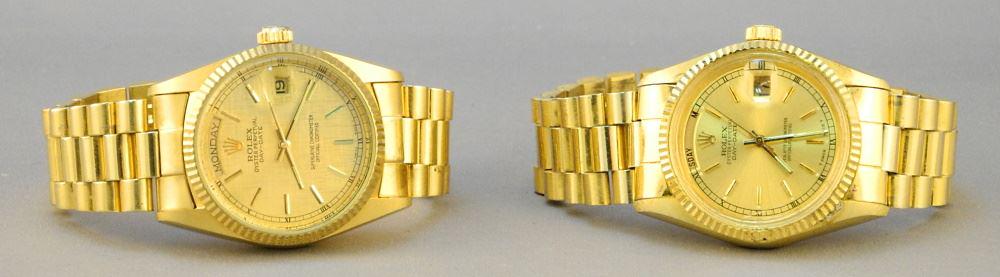 2 Reproduction Rolex Wristwatches. (1 of 4)