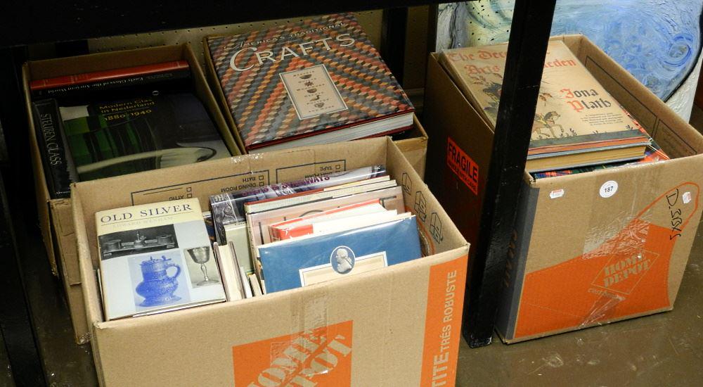 Collection of Antiques & Design Reference Books, Various Titles & Subjects, Huge Weight Note (1 of 1)