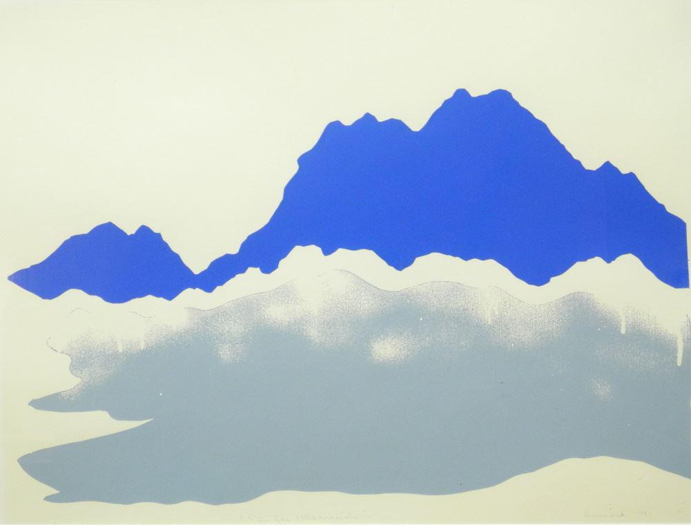 Serigraph Signed (Vicki) Husband, 19" x 25", "View From Wickaninnish". (1 of 3)