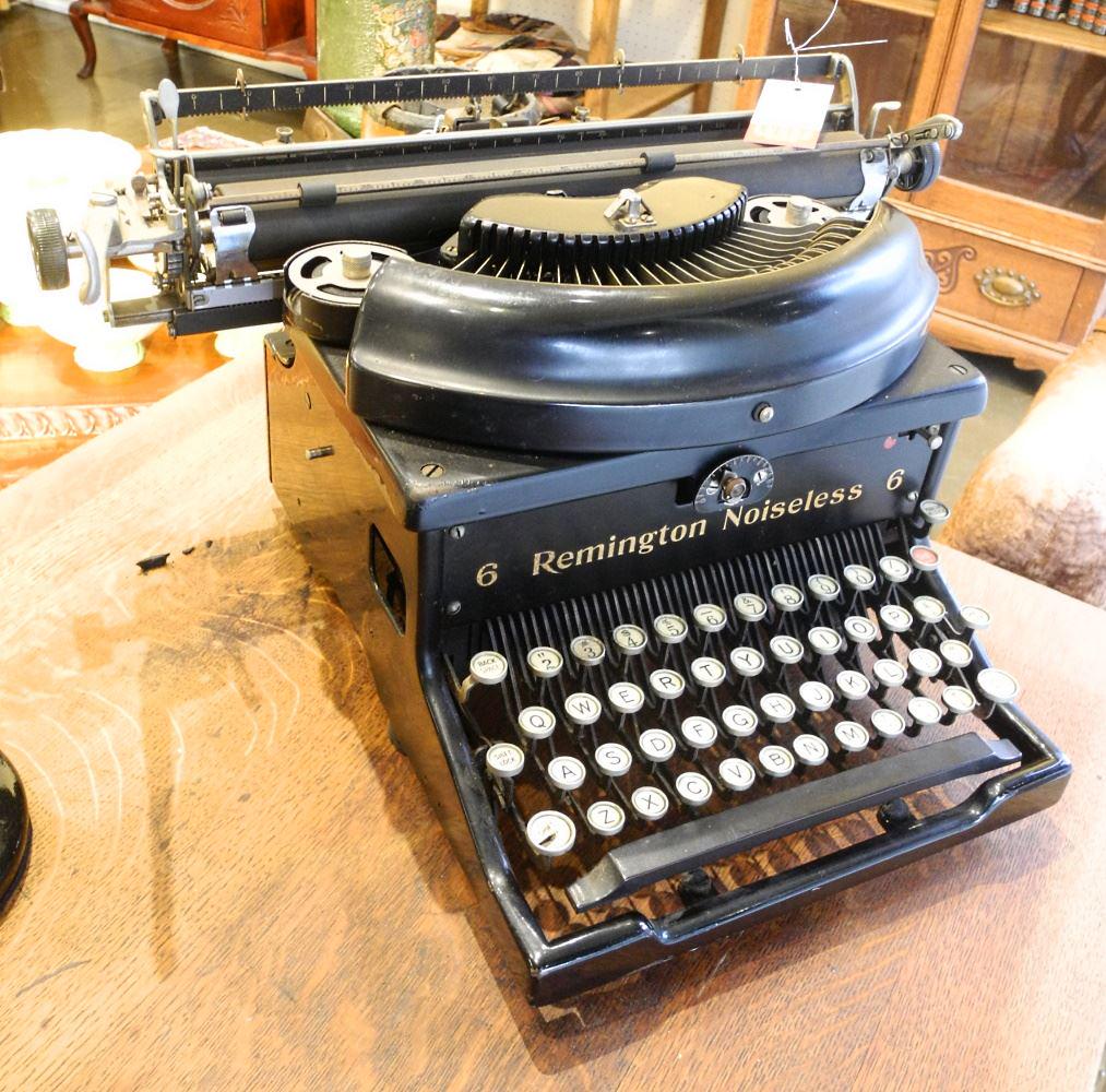 Vintage "Remington Noiseless" Typewriter, 19 3/4" Wide. (1 of 3)