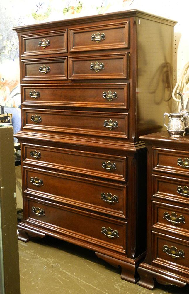 Gibbard "Canadian Legacy" Solid Mahogany High Chest. (1 of 2)