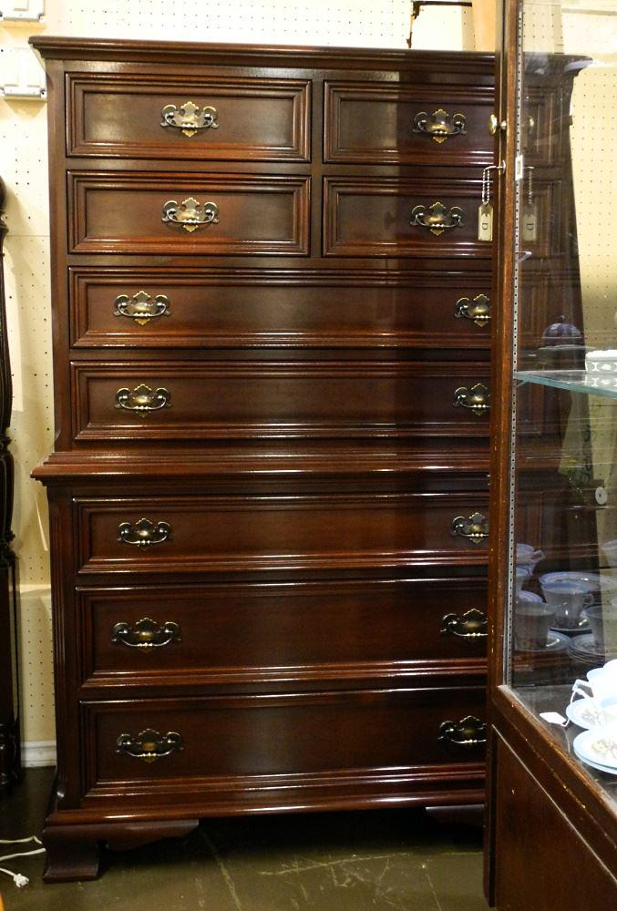 Gibbard "Canadian Legacy" Solid Mahogany High Chest. (1 of 3)