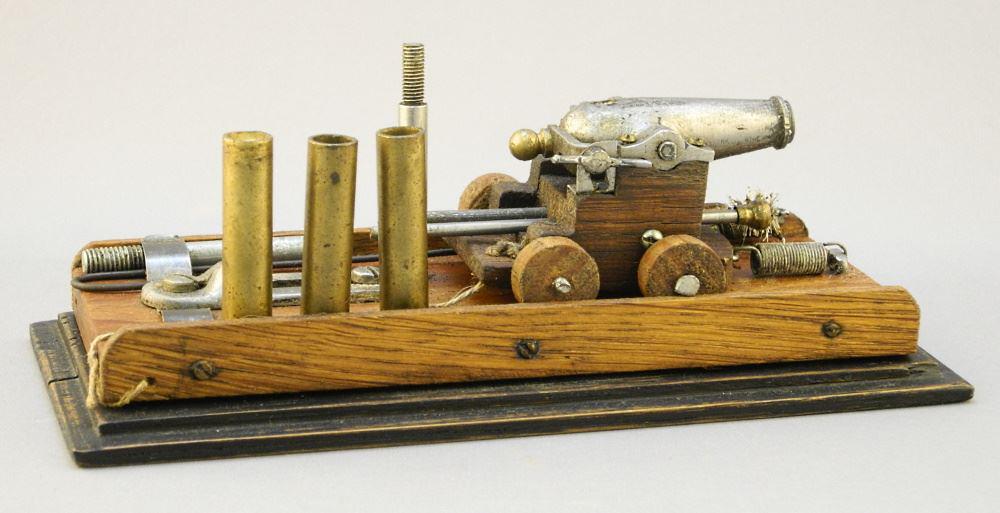 Machinist's Model Cannon in Decorative Box, 7 1/2" Length. (1 of 5)