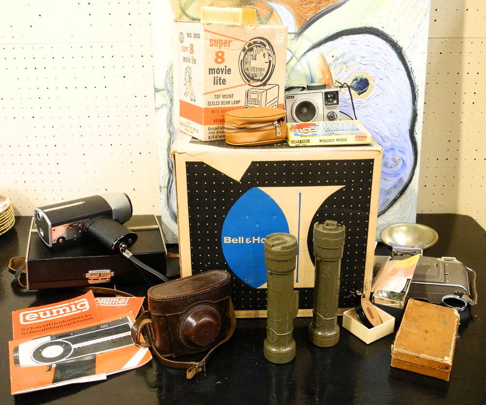 Camera & Film Items: Bell & Howell Projector/ Polaroid/Woody Woodpecker "Misguided Missile" Film (1 of 1)