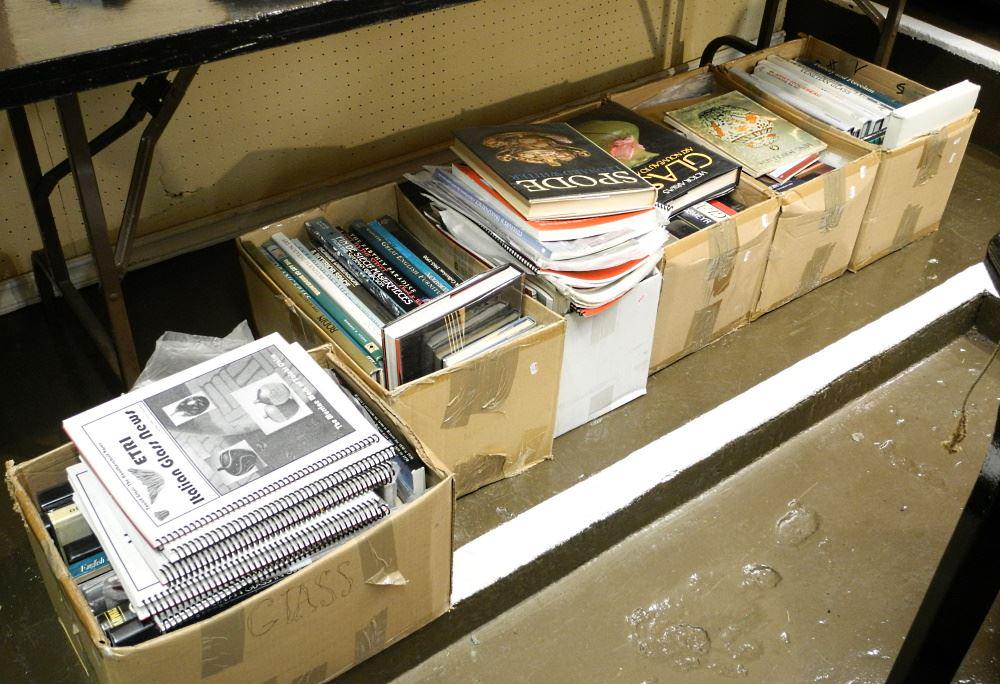 Collection of Glass Art & Design Reference Books, Various Titles & Subjects, Huge Weight Note (1 of 3)