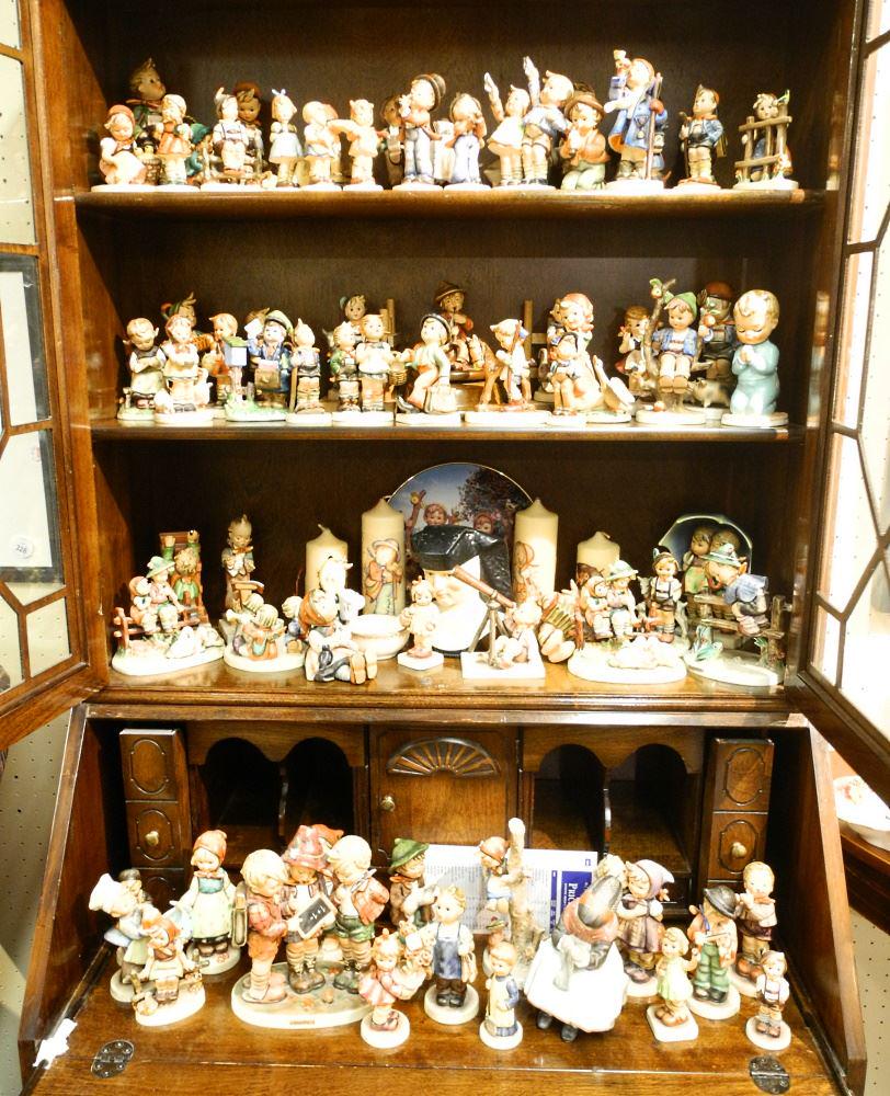 Collection of Hummel Figurines. (1 of 3)