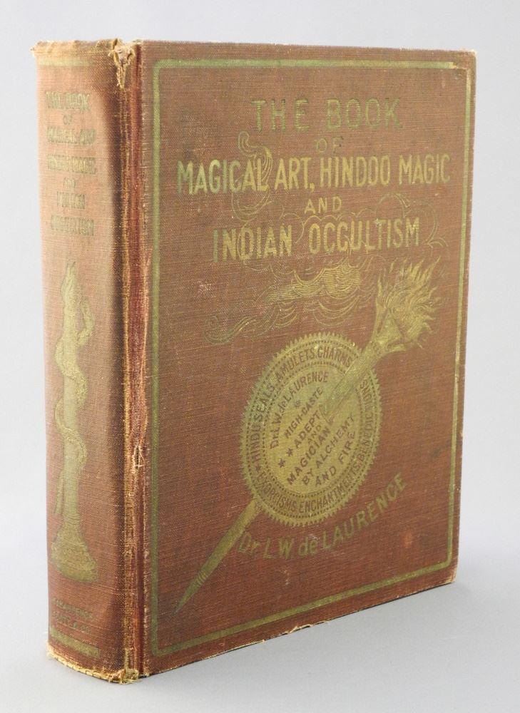 Book: The Book of Magical Art, Dr. L.W. deLawrence & Masonic Temple Chicago 1908, Condition No (1 of 4)