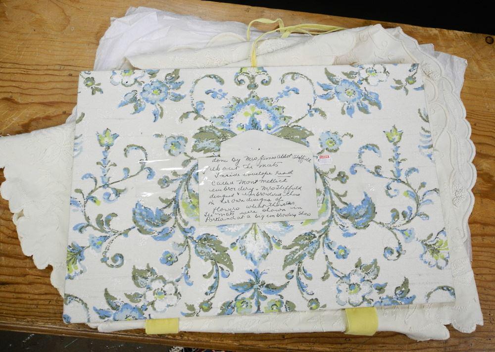 Collection of Mont Mellick-Style Embroidery Designs by Mrs. James Abbot Sheffield: Collection of Mont Mellick-Style Embroidery Designs by Mrs. James Abbot Sheffield