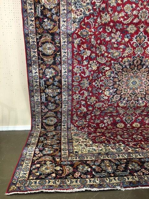 Asian Najafabad Carpet, Approx. 12'4"X9'6". (1 of 3)