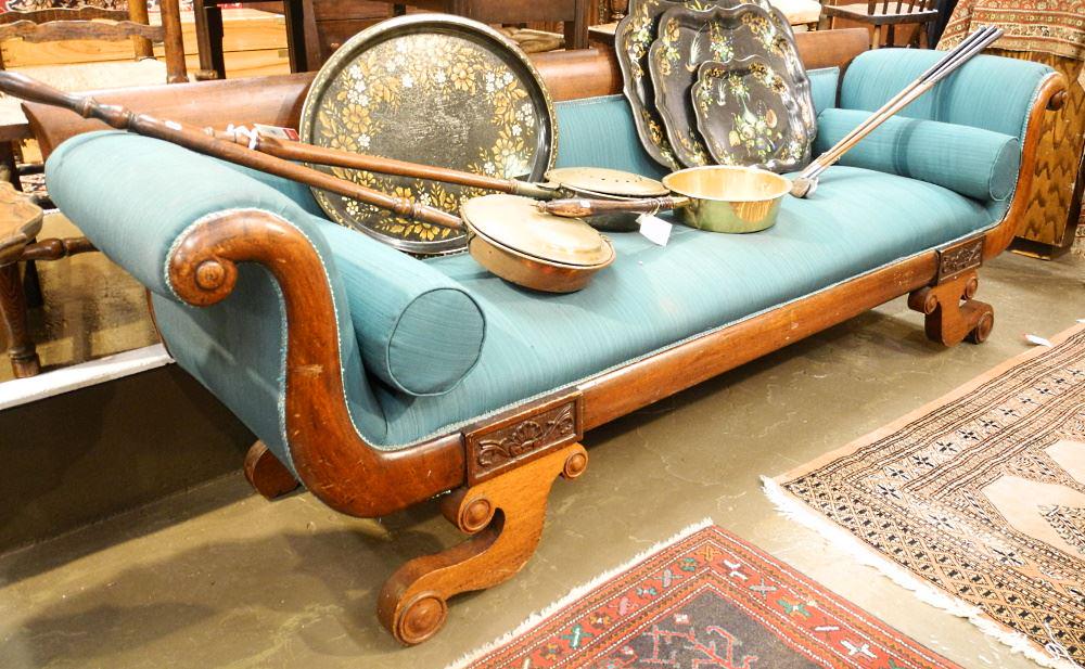 Federal-Style Sofa, 8' Wide. (1 of 1)