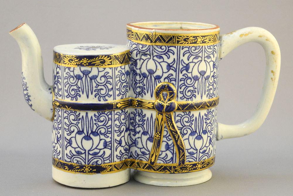 Royal Worcester Teapot, Missing Lid  4 1/2"H. (1 of 4)