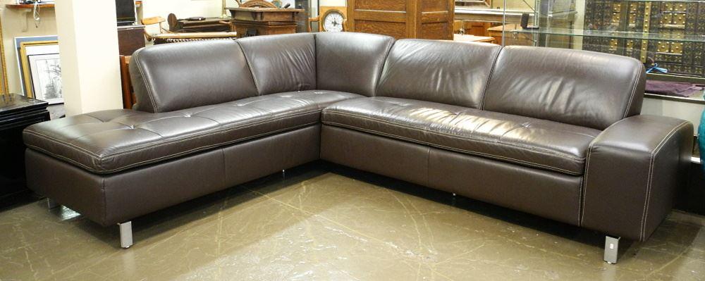 Balling onthouden Een zin W. Schillig Brown Leather Sectional Sofa, 9'long. (#0121) on Mar 14, 2023 | Lunds Auctioneers & Appraisers Ltd. in BC Balling onthouden Een zin W. Schillig Brown Leather Sectional Sofa, 9'long. (#0121) on Mar 14, 2023 | Lunds Auctioneers & Appraisers Ltd. in BC