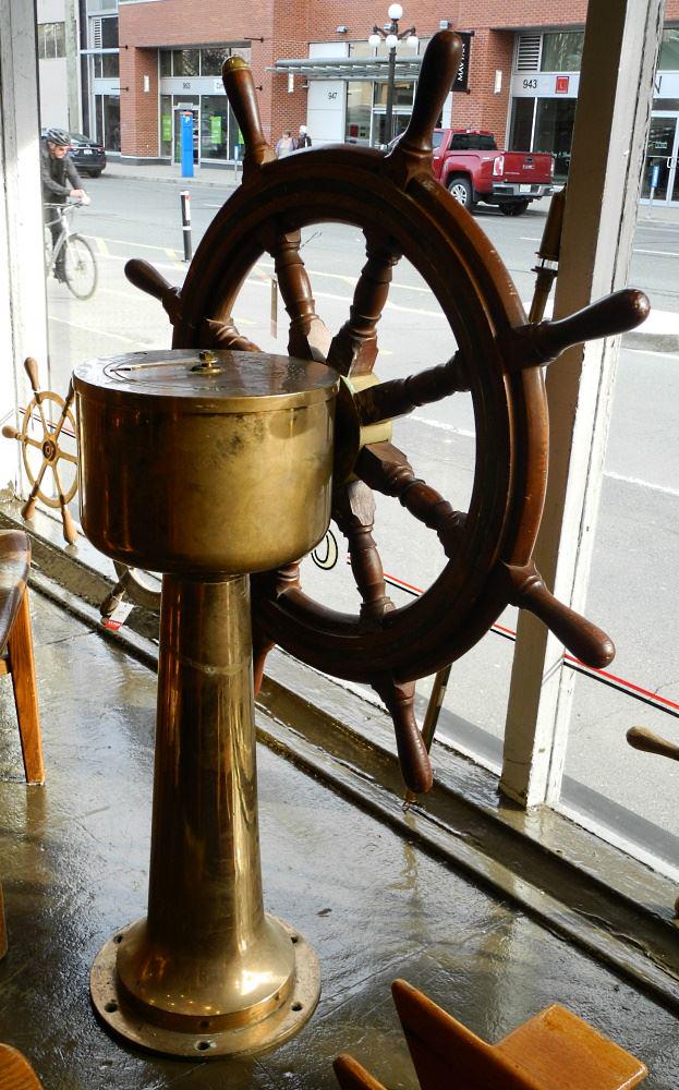 Ship's Wheel Made By John Hastie & Co. Greenock, 47
