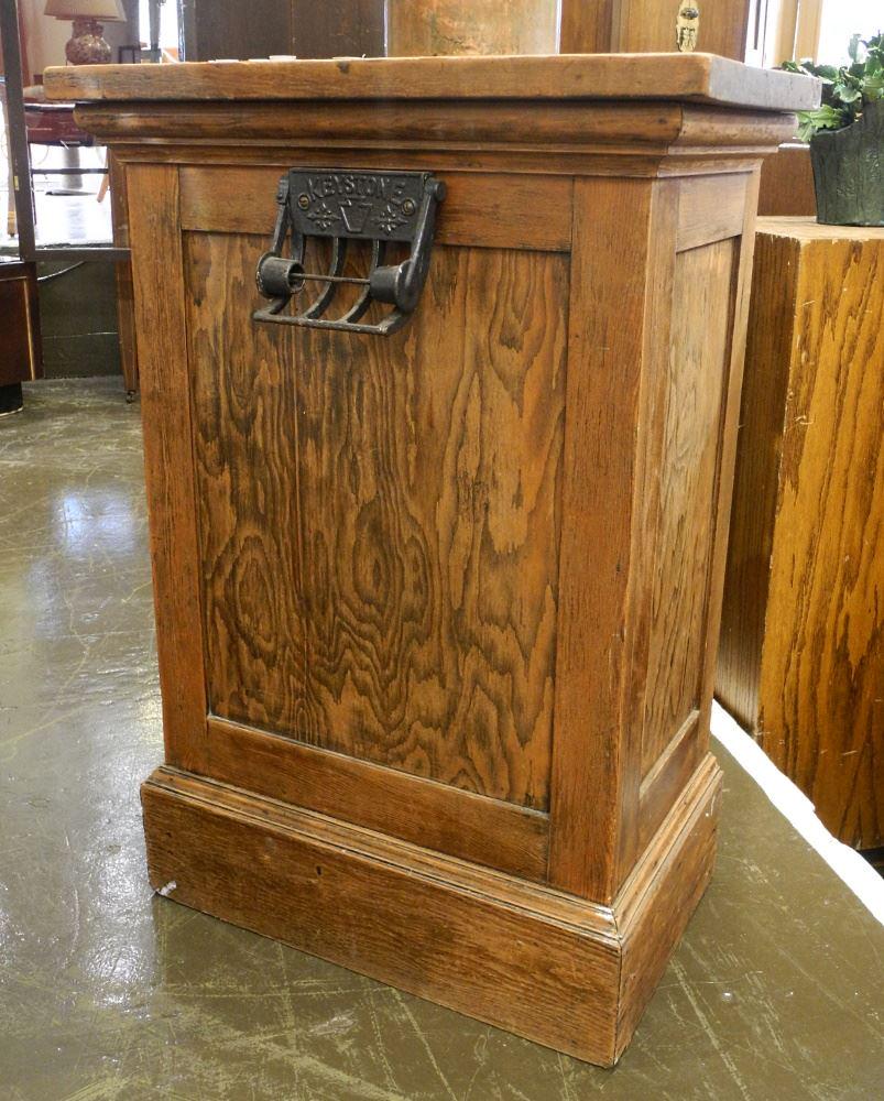 Rustic Stand with "Keystone" Dispenser, 34 1/2"H. (1 of 1)