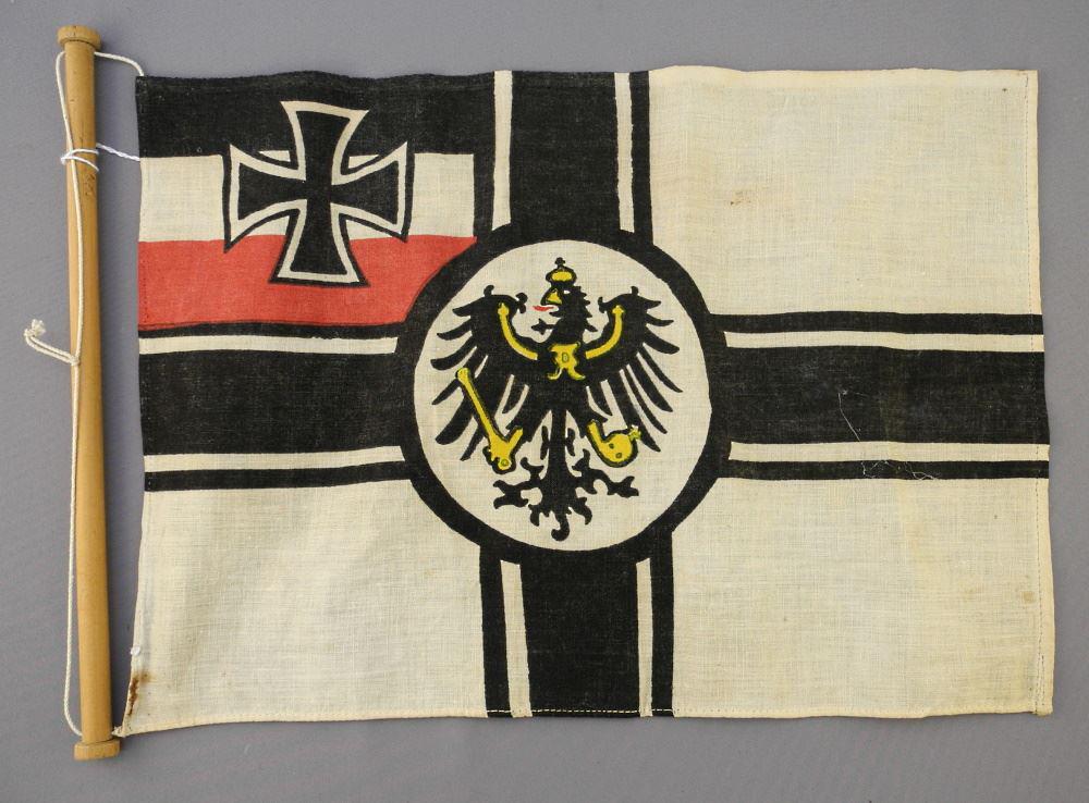 Miniature Imperial German Flag, 13 1/4" Wide. (1 of 1)