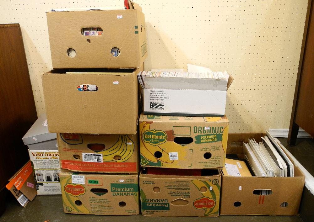 Stamp Collection: Commonwealth Countries & Various others, weight & volume noted. (1 of 2)