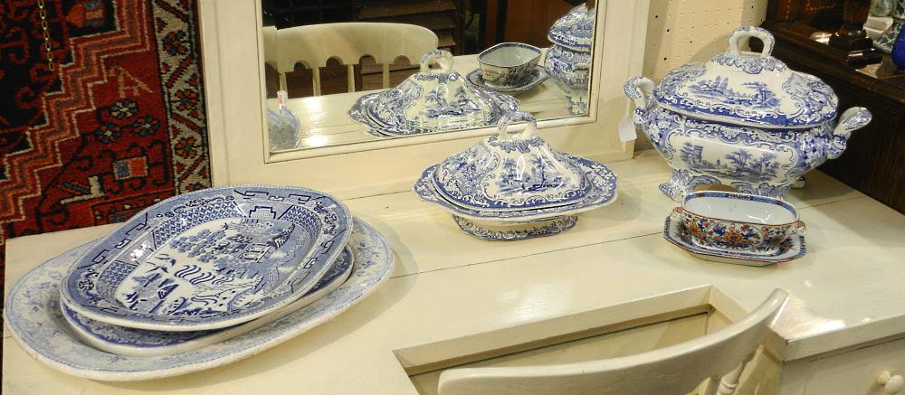 Collection of English Transfer Ware (1 of 1)