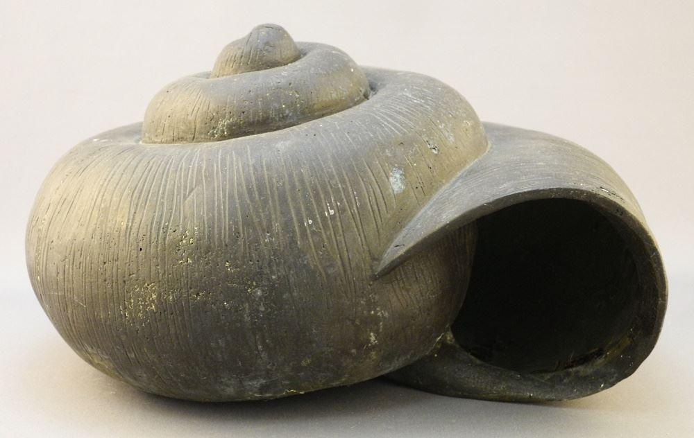 Japanese Bronze Snail Sculpture, 12 3/4"W. (1 of 3)